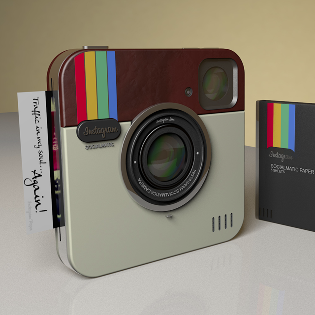 Instagram Socialmatic Polaroid Camera