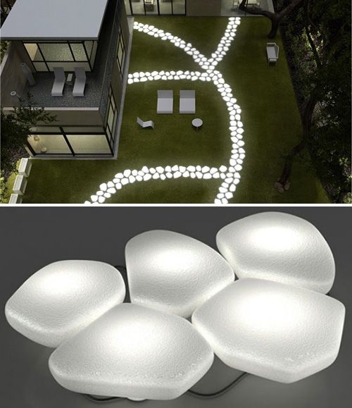 Jacko Stepping Stones – lighted stepping stones inspired by MJ's Billie Jean