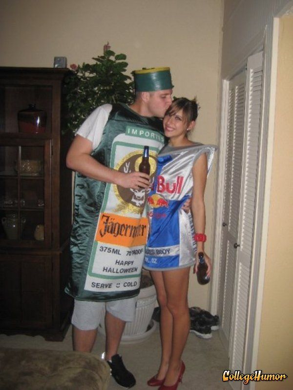 Jagerbomb Couple Costume
