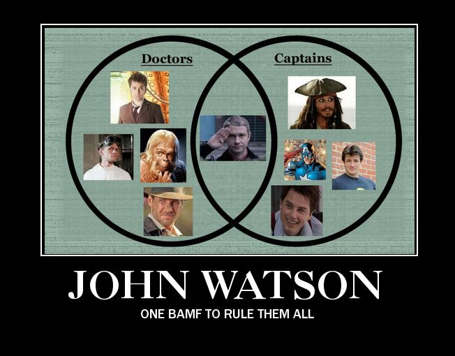 John Watson. One BAMF to rule them all.