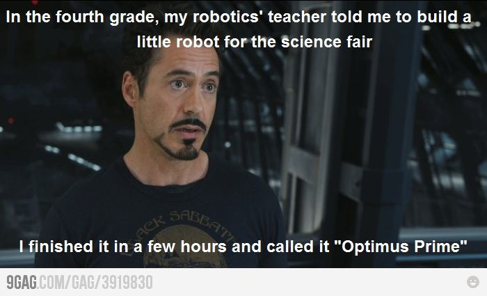 Just Tony Stark…