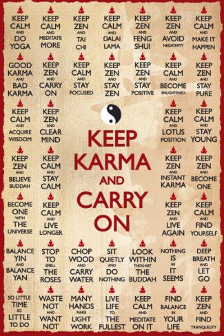 Karma Karma Karma….