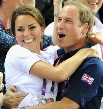 Kate and Will at 2012 London Olympics