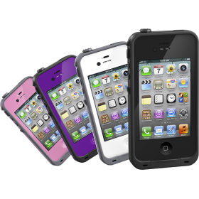 Lifeproof iPhone case. I like the purple!