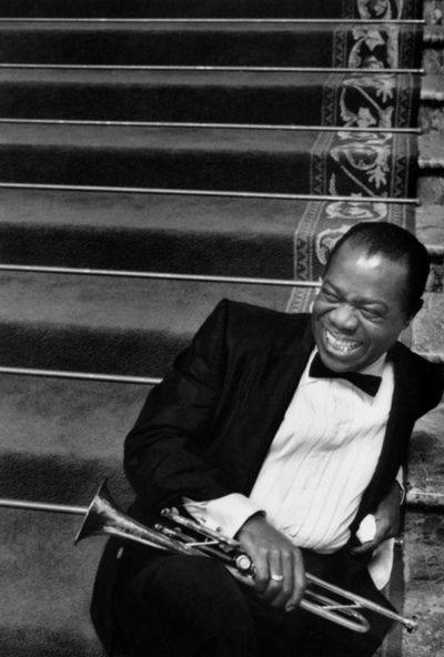Louis Armstrong. "What a wonderful world"…