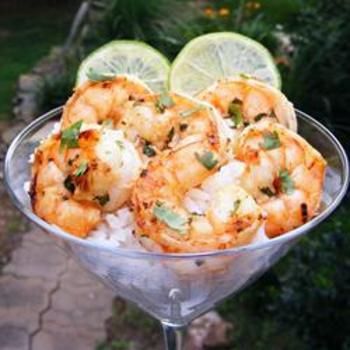 Margarita Grilled Shrimp-sounds delish