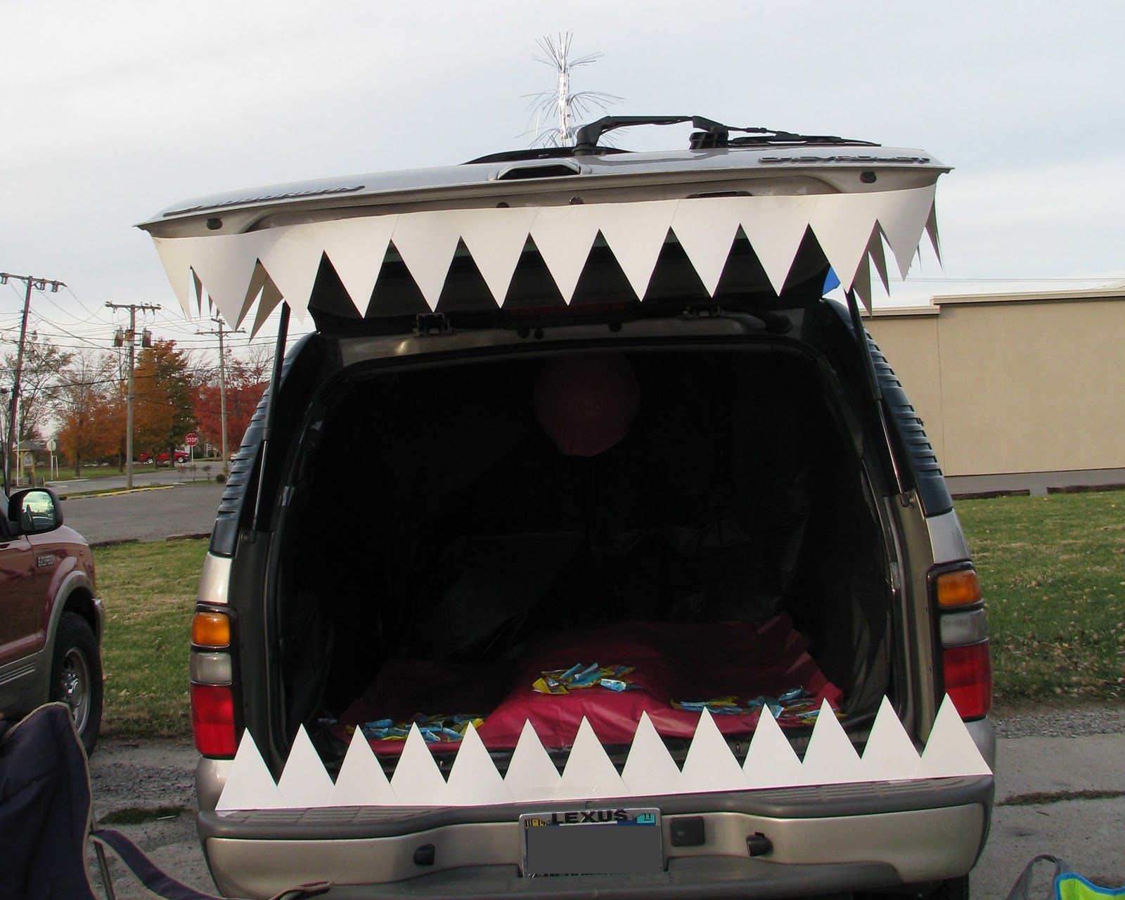 Monster car. Fun for "Trunk or Treating"!