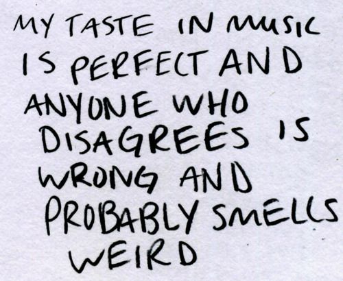 My taste in music :D