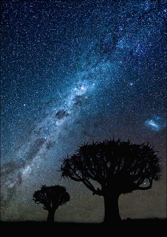 Namibian Heavens.  Milky Way over Namibia.  by Christopher R. Gray.