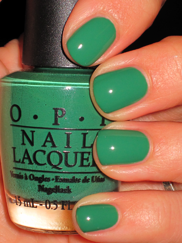 O.P.I. Jade is the New Black