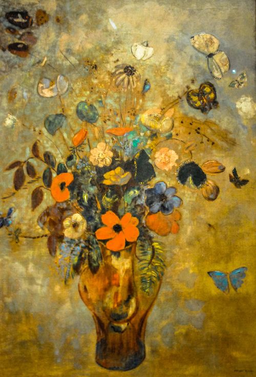 Odilon Redon – Still Life with Flowers, 1905 at Art Institute of Chicago IL