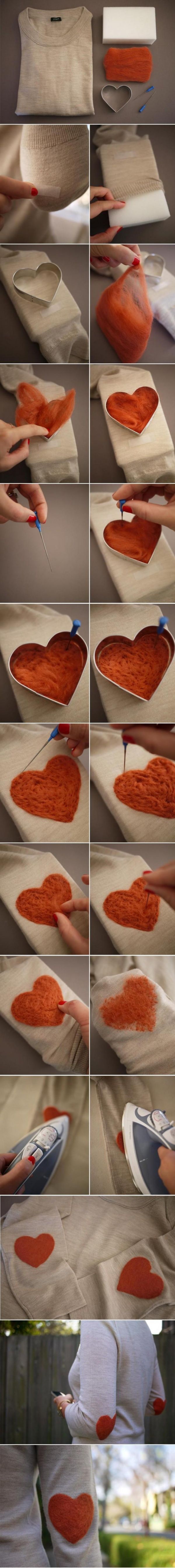 Okay so not hearts, but this is a cool idea.