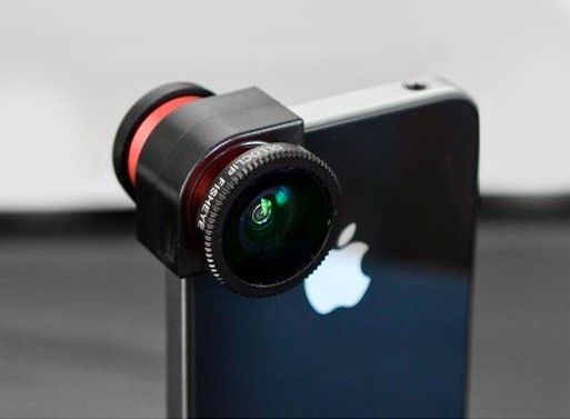 Olloclip — 3-in-1 fisheye, wide-angle, and macro lense for your iphone