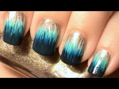 Ombre Dip Dye Nail Art