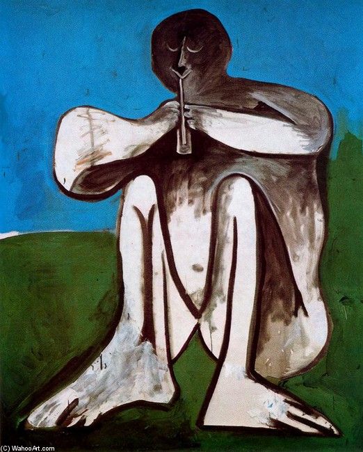 Pablo Picasso >> THe flautist