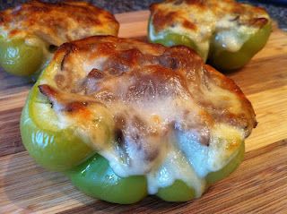 Philly Cheesesteak Stuffed Peppers – so good, so easy, and so low-carb