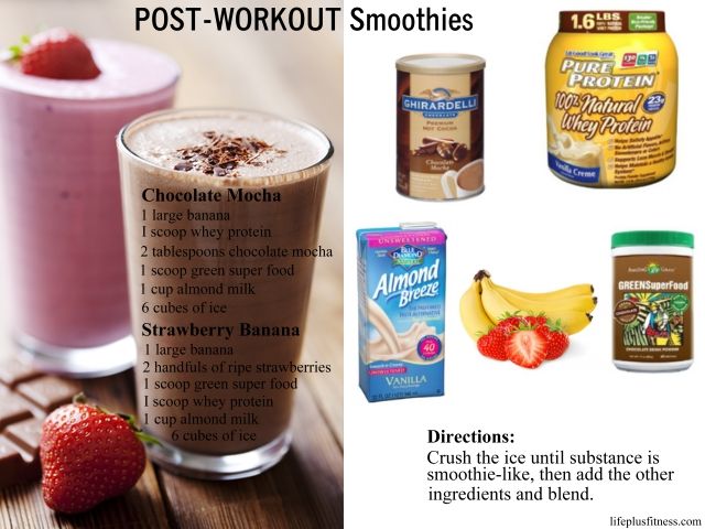 Post Workout Smoothies