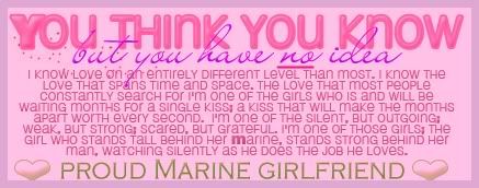 Proud Marine Girlfriend