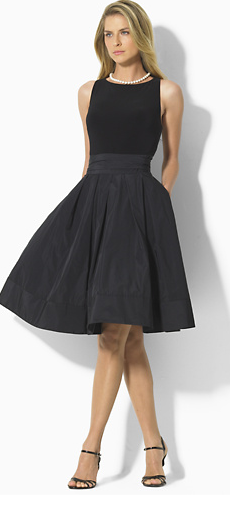 Ralph Lauren…classic black dress..♥