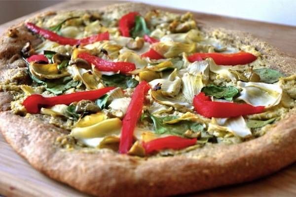 Recipe: Artichoke and Olive Pizza