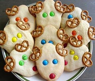 Reindeer sugar cookies