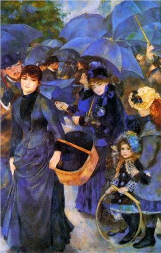 Renoir. "The Umbrellas." 1886.