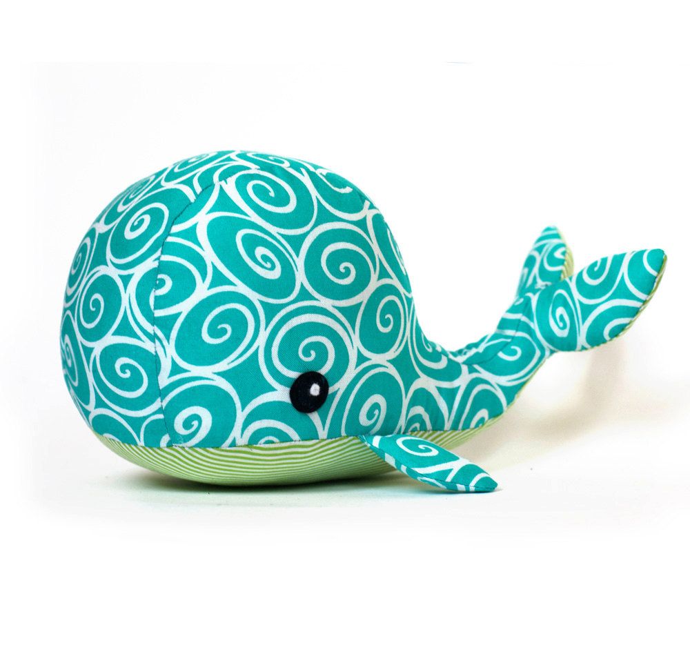 Sewing pattern Whale plush