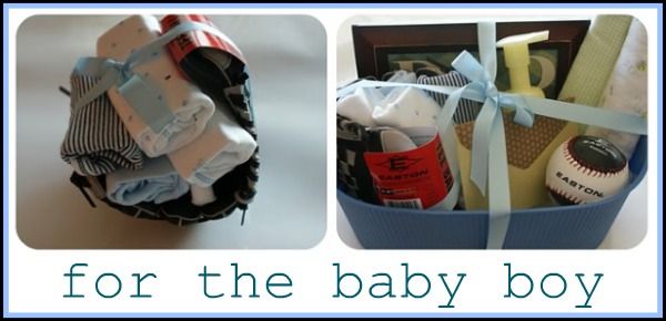 Shower/gift ideas for baby boys!