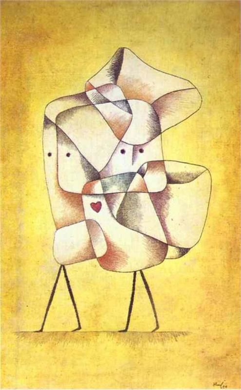 "Siblings", by Paul Klee (1930)