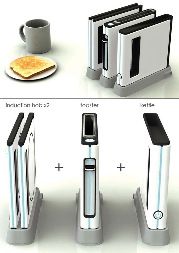 Space Saving Kitchen Appliances + Other Award Winning Designs from the Electrolu