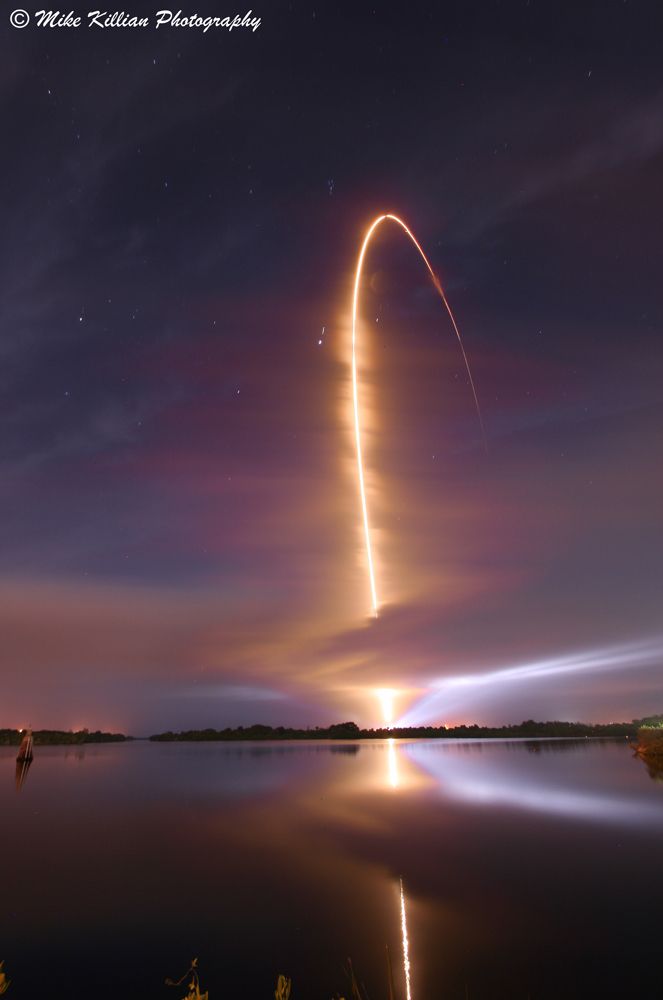 Space Shuttle Night Launch