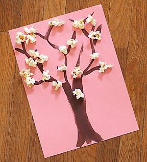 Spring Blossom Tree Preschool Craft
