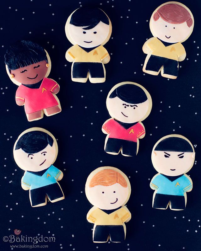 Star Trek cookies!!!