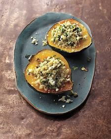 Stuffed Acorn Squash with Quinoa and Pistachios – Whole Living Eat Well