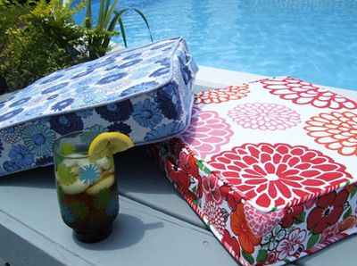Summer Sewing ~ Perfectly Portable Cushion « Sew,Mama,Sew! Blog