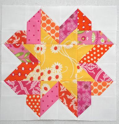 Super block crushing on Freshly Pieced's block and tutorial!