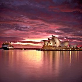 Sydney Opera House. Stunning photo of a great place.
