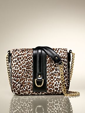 Talbots – Mini-Leopard Print Chain-Strap Bag | Handbags |
