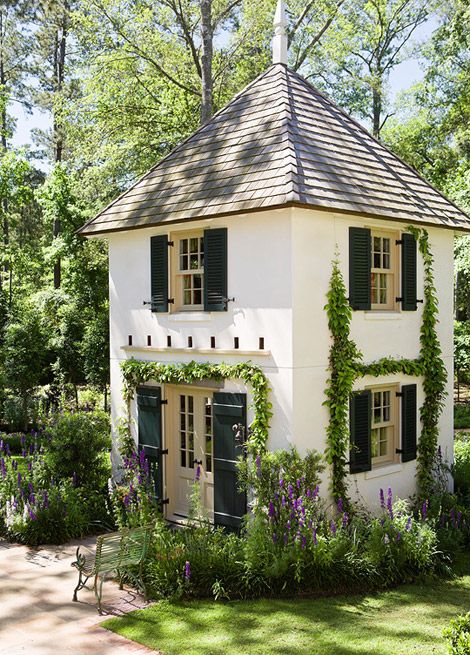Tall, fairy tale inspired small house