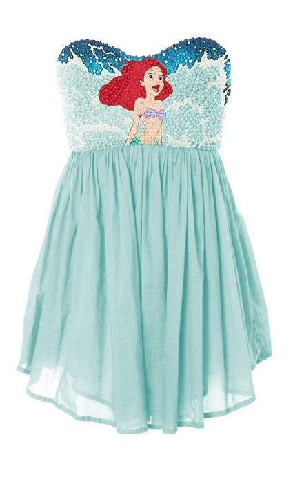 The Little Mermaid dress! OMG.