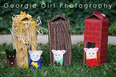 Three little pigs – ohh these are so so cute!