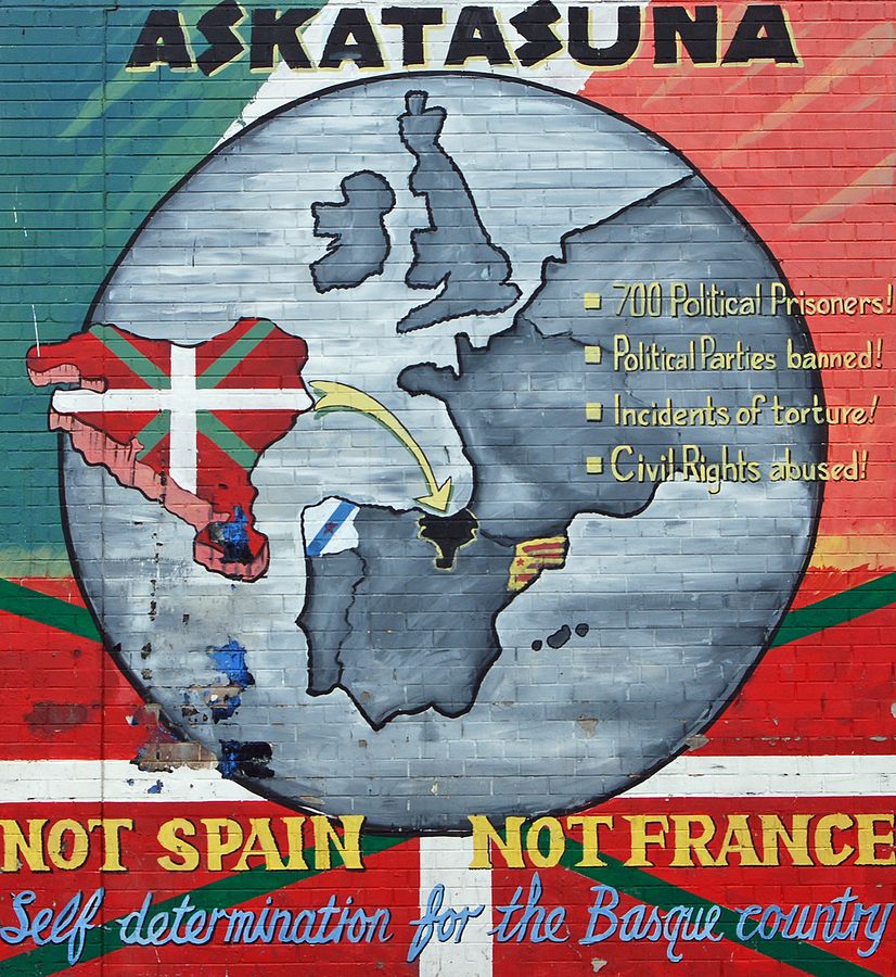 Un mur basque.