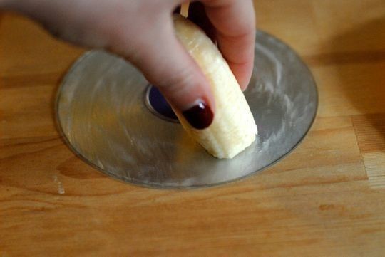 Use a banana to fix a DVD, use mayo to erase water stains from wooden furniture