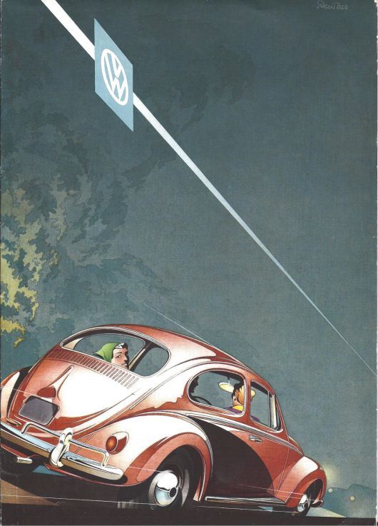 VW Beetle brochure cover 58