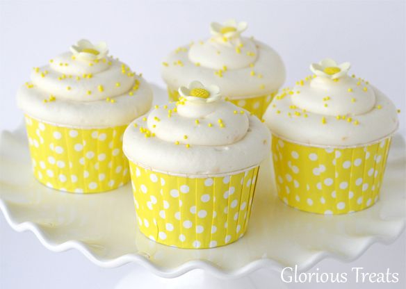 Vanilla Lemon Cupcakes