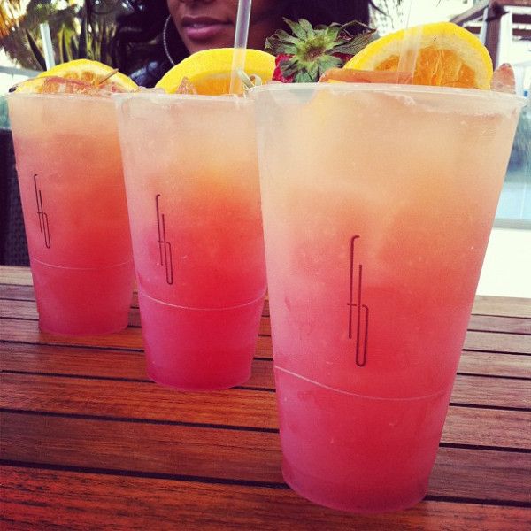 Vodka strawberry lemonade!