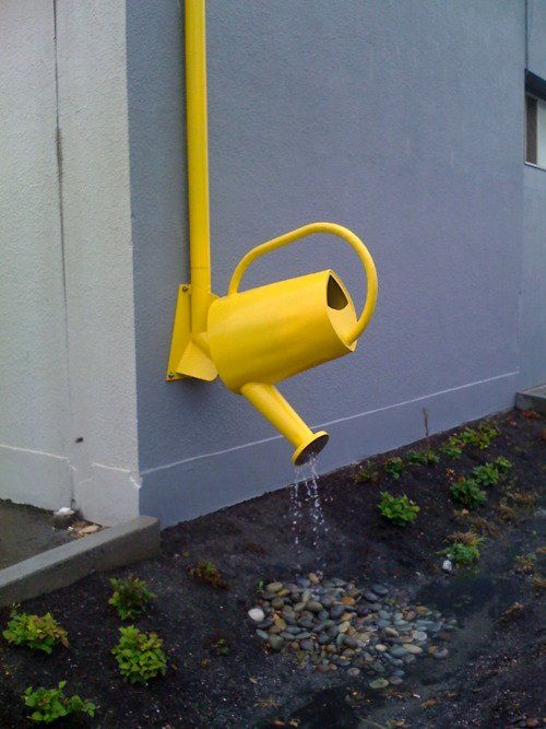 Watering can downpipe