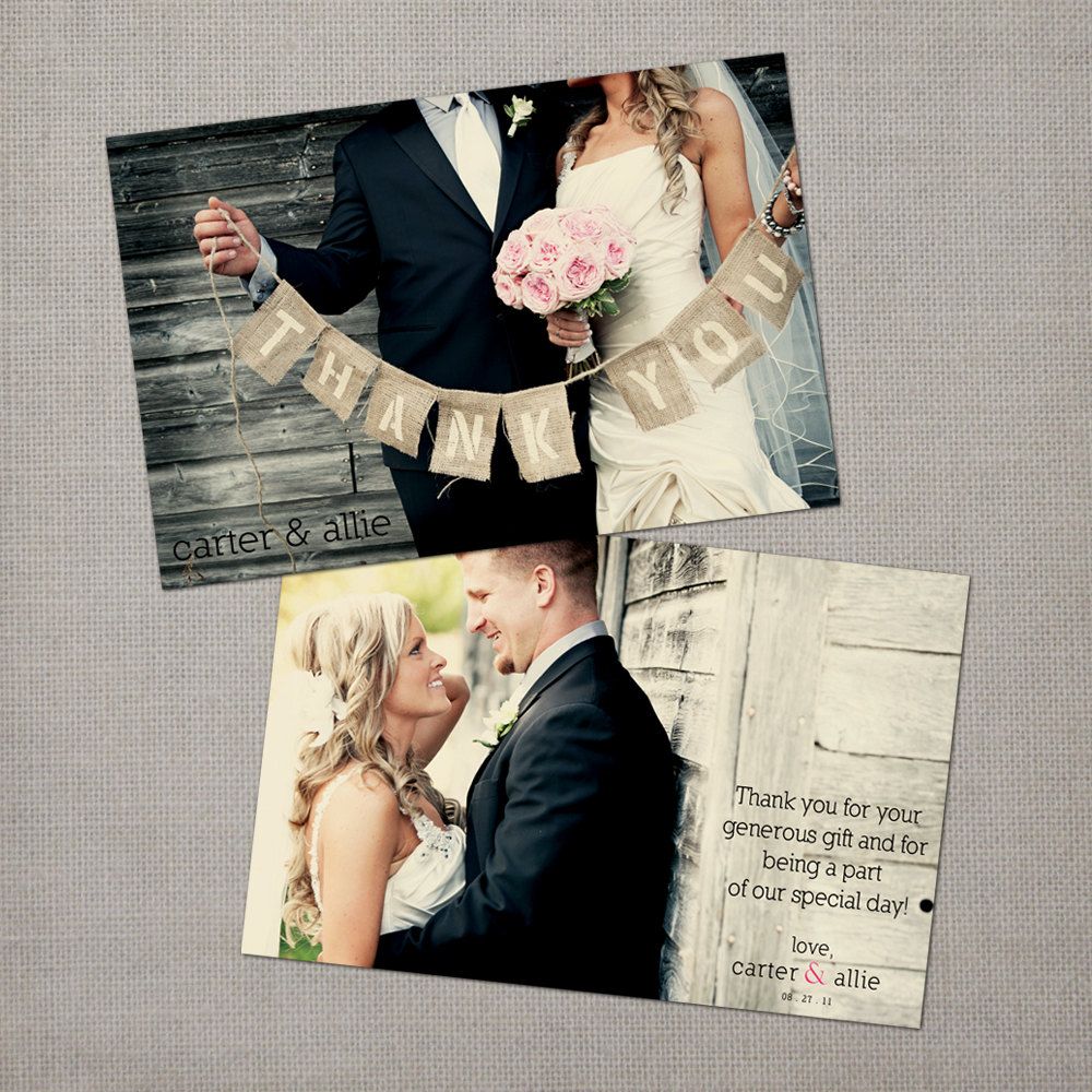 Wedding Thank You Cards