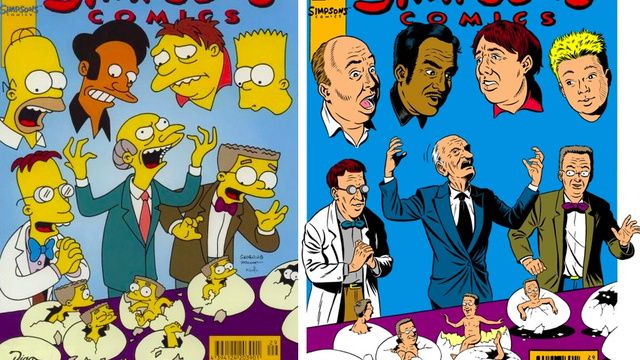 What would Mr. Burns from The Simpsons look like in real life?