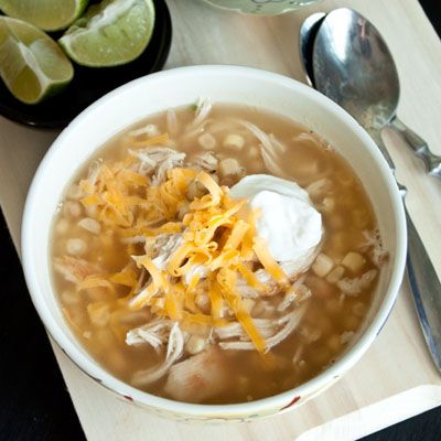 White chicken chili.